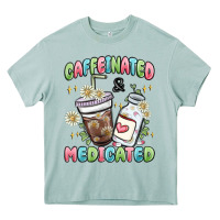 Arona caffeinated and medicated Heavy Core Tee - MaliasSmallBusiness