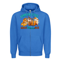True Royal Pumpkin Spice Make Mama Nice Zipper Hoodie - FaDigitalArtStudio