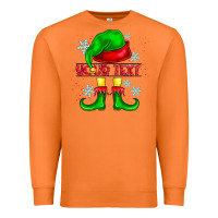 Carrot Elf Your Text Premium Sweatshirt - CowhideDigitalArt