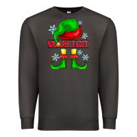 Smoke Elf Your Text Premium Sweatshirt - CowhideDigitalArt