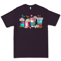 Plum mom fuel coffee cups Premium Tee - NancyCooperArtShop