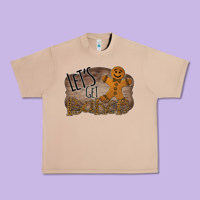 Let's Get Baked Urban Heavy Tee Designed By Bettercallsaul