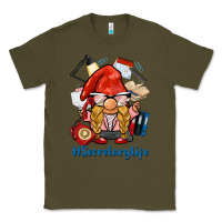 Army Green secretary life gnome Classic Tee - BarkalooDesign