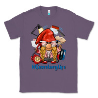 Lavender secretary life gnome Classic Tee - BarkalooDesign