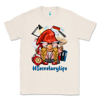 Natural secretary life gnome Classic Tee - BarkalooDesign