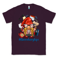 Plum secretary life gnome Classic Tee - BarkalooDesign