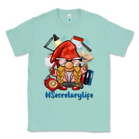Seafoam secretary life gnome Classic Tee - BarkalooDesign