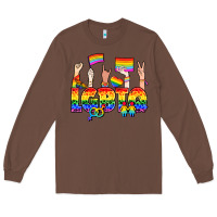 Chestnut LGBTQ+ Long Sleeve Tee - NancyCooperArtShop