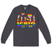 Smoke LGBTQ+ Long Sleeve Tee - NancyCooperArtShop
