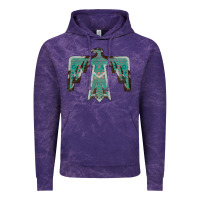 Cloud Purple Cowhide Aztec Thunderbird Vintage Hoodie - Bettercallsaul