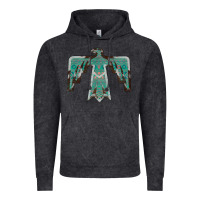 Vintage Arctic Cowhide Aztec Thunderbird Vintage Hoodie - Bettercallsaul