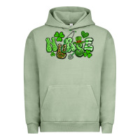 Pigment Oil Green nurse st patrick's day Urban Hoodie - Artiststas