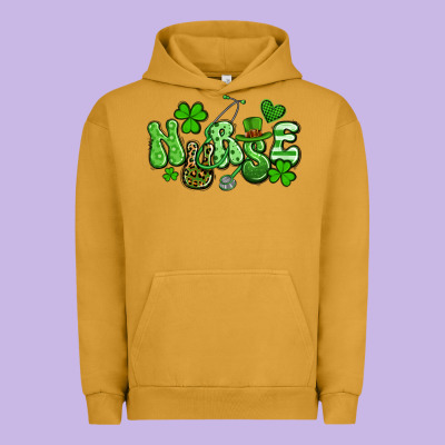 Nurse St Patrick's Day Urban Hoodie Designed By Artiststas