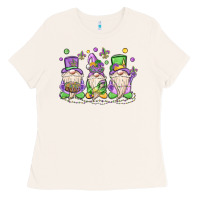 Bone mardi gras gnomes Ladies Tee - MaliasSmallBusiness