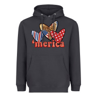 Smoke merica 4th of july hearts Heavyweight Hoodie - BundleAndBundleShop
