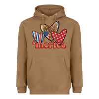 Toasted Coconut merica 4th of july hearts Heavyweight Hoodie - BundleAndBundleShop