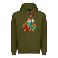 Football Frappe Coffee Premium Hoodie | Teevron