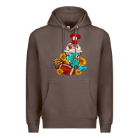 Coffee Football Frappe Coffee Premium Hoodie - FaDigitalArtStudio
