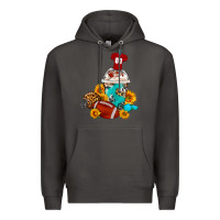 Smoke Football Frappe Coffee Premium Hoodie - FaDigitalArtStudio