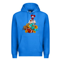 True Royal Football Frappe Coffee Premium Hoodie - FaDigitalArtStudio