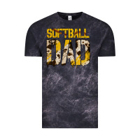 Cloud Black Softball Dad Vintage Tee - Bettercallsaul