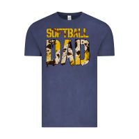 Vintage Denim Softball Dad Vintage Tee - Bettercallsaul