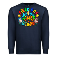 Navy Field Day Let The Games Begin Premium Sweatshirt - CowhideDigitalArt