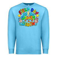 Ocean Blue Field Day Let The Games Begin Premium Sweatshirt - CowhideDigitalArt