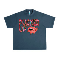 Midnight Navy pucker up Urban Heavy Tee - JahusDesignShop