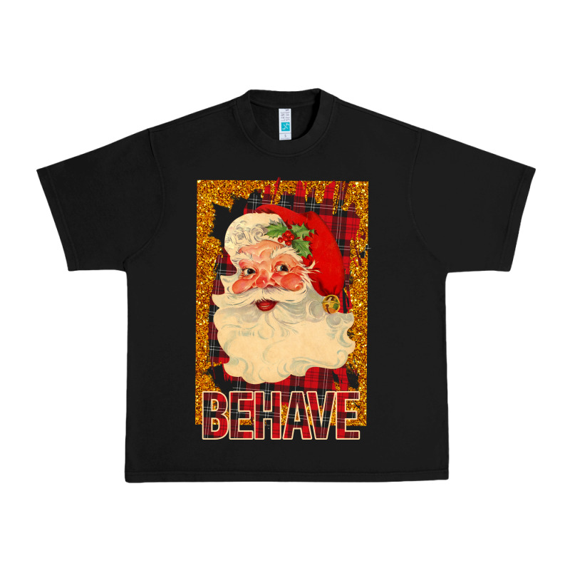 Behave Santa Urban Heavy Tee by Bettercallsaul | Teevron