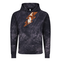 Cloud Black Cowhide Patterned Lightning Vintage Hoodie - Bettercallsaul