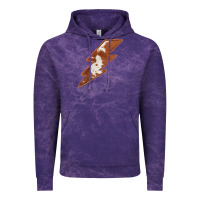 Cloud Purple Cowhide Patterned Lightning Vintage Hoodie - Bettercallsaul