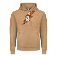 Vintage Camel Cowhide Patterned Lightning Vintage Hoodie - Bettercallsaul