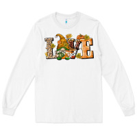 White Love Gnome Long Sleeve Tee - texasbilliewilder
