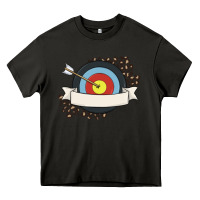 Asphalt custom name archery Heavy Core Tee - MaliasSmallBusiness