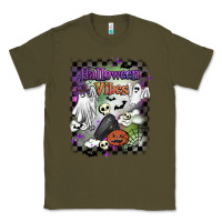 Army Green halloween vibes Classic Tee - BarkalooDesign
