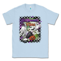 Dusty Blue halloween vibes Classic Tee - BarkalooDesign