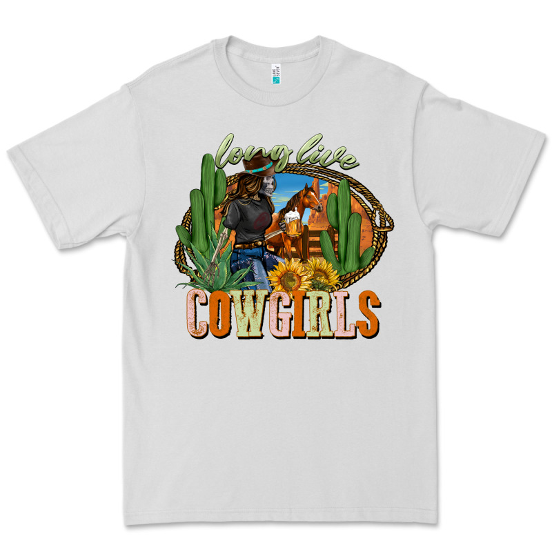 Long Live Cowgirls Premium Tee by NancyCooperArtShop | Teevron