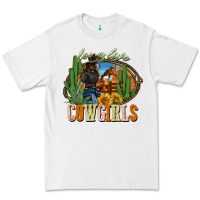 White long live cowgirls Premium Tee - NancyCooperArtShop