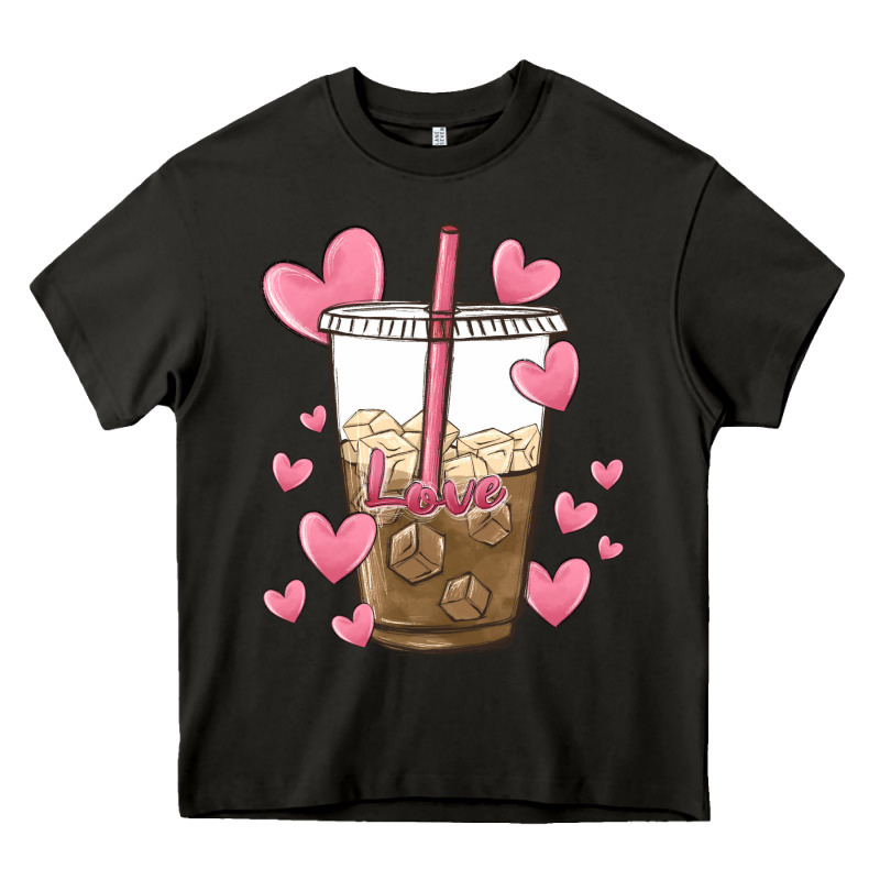 Valentine Coffee Lover Heavy Core Tee by MaliasSmallBusiness | Teevron