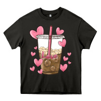Asphalt valentine coffee lover Heavy Core Tee - MaliasSmallBusiness