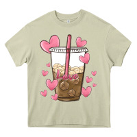 Mossy valentine coffee lover Heavy Core Tee - MaliasSmallBusiness