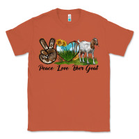 Copper peace love boer goat Classic Tee - LillyAllenDesigns