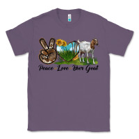 Lavender peace love boer goat Classic Tee - LillyAllenDesigns
