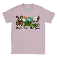 Lilac peace love boer goat Classic Tee - LillyAllenDesigns