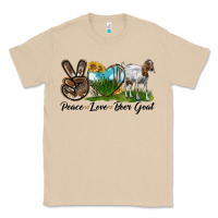 Mushroom peace love boer goat Classic Tee - LillyAllenDesigns