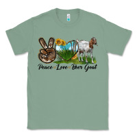 Sage peace love boer goat Classic Tee - LillyAllenDesigns