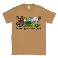 Toasted Coconut peace love boer goat Classic Tee - LillyAllenDesigns