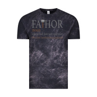Cloud Black Fa-Thor Like Dad Just Way Mightier Vintage Tee - Bettercallsaul