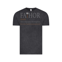 Vintage Black Fa-Thor Like Dad Just Way Mightier Vintage Tee - Bettercallsaul